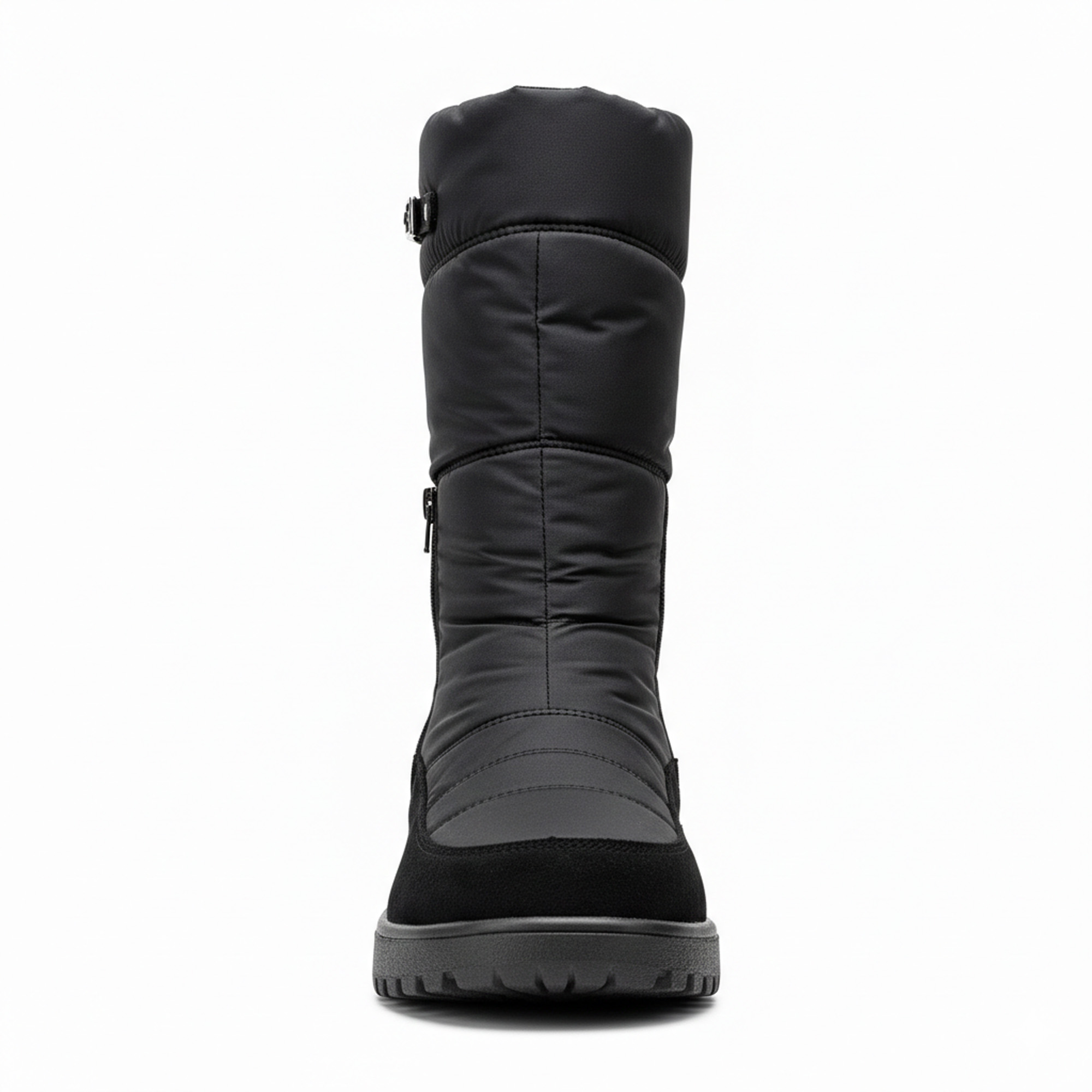 Botines Mujer Invierno Con Cierre Lateral Suela Alta Antideslizante - Imagen 2